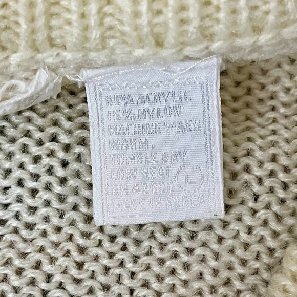 Vintage Troy Hill Sweater Vest 80s/90s Mens Cableknit Fishermen Preppy Grampa L - Picture 6 of 8